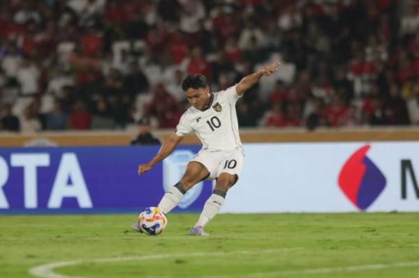 Gelandang Timnas Indonesia U-23, Arkhan Fikri. Gelandang Timnas Indonesia U-23, Arkhan Fikri. (Foto: IMG/Aldhi Chandra)