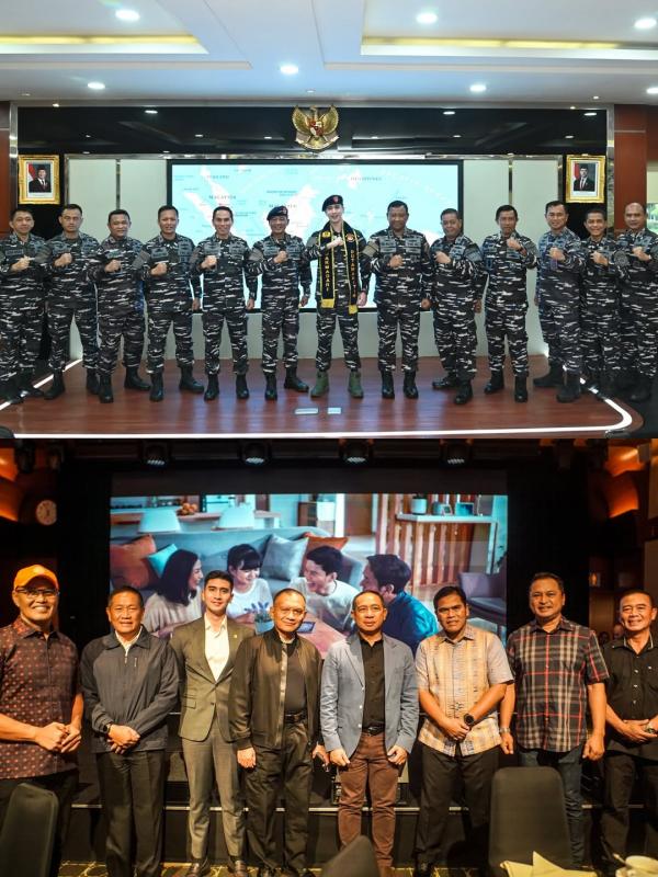 Artis Verrell Bramasta Verrell Bramasta jadi Duta Maritim TNI Angkatan Laut. (Foto: Instagram)
