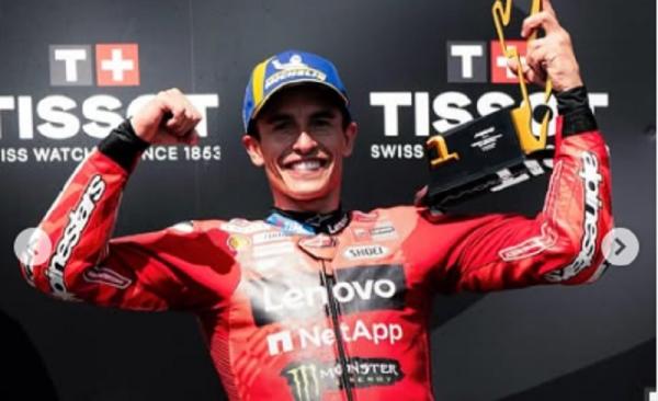 Marc Marquez Pembalap Ducati Lenovo, Marc Marquez, tampil sangat dominan pada MotoGP 2025. (Foto: Instagram/marcmarquez93)