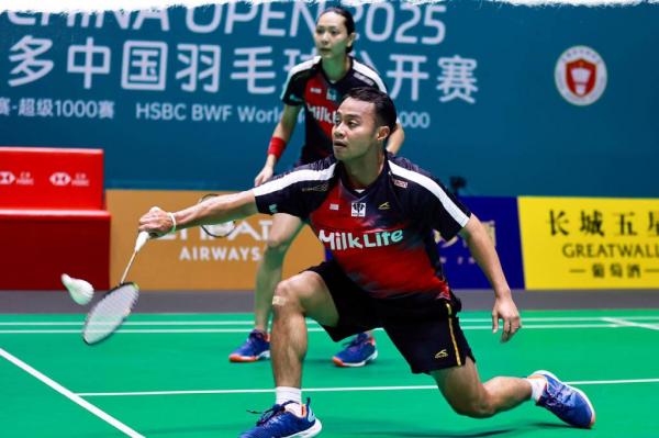 Ganda campuran Indonesia, Rehan Naufal Kusharjanto/Gloria Emanuelle Widjaja. (Foto: PBSI)
