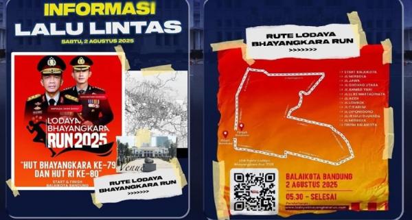 Run Persib Siap-Siap Macet! Lalin di Bandung Bakal Direkayasa saat Bhayangkara Run ...