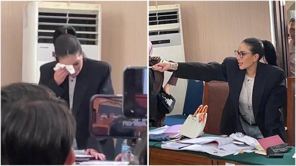 Nikita Mirzani vs Hakim Nikita Mirzani vs Hakim PN Jaksel. (Foto: Ravie Wardani)
