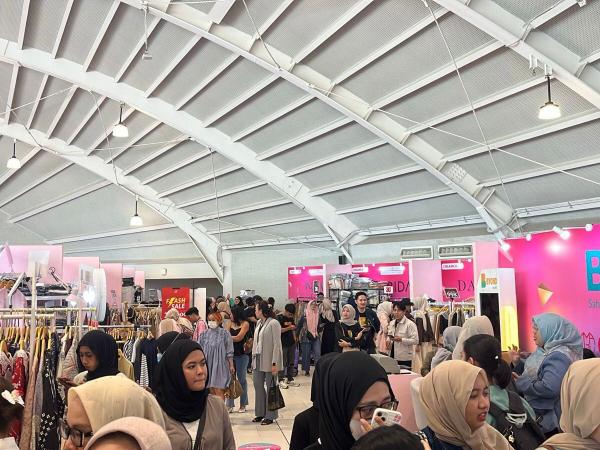 Bazar offline seperti GlamLocal jadi ruang berkembang seller modest fashion. (Foto: Istimewa)