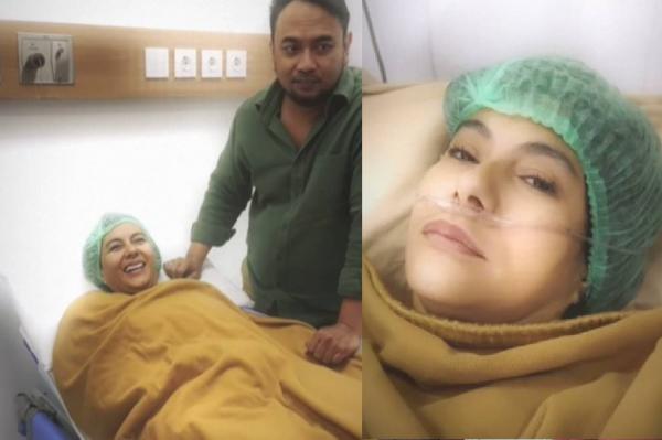 Meisya siregar Meisya Siregar sakit dan harus menjalani tindakan histeroskopi. (Foto: Instagram)