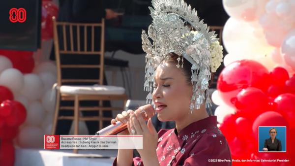 Rossa di Istana Merdeka Penampilan Rossa di Istana Merdeka. (Foto: Youtube)