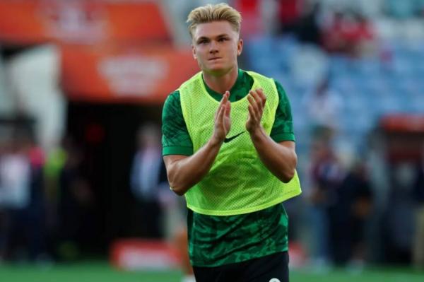 Striker Sporting Lisbon, Conrad Harder. Striker Sporting Lisbon, Conrad Harder. (Foto: Football Italia)
