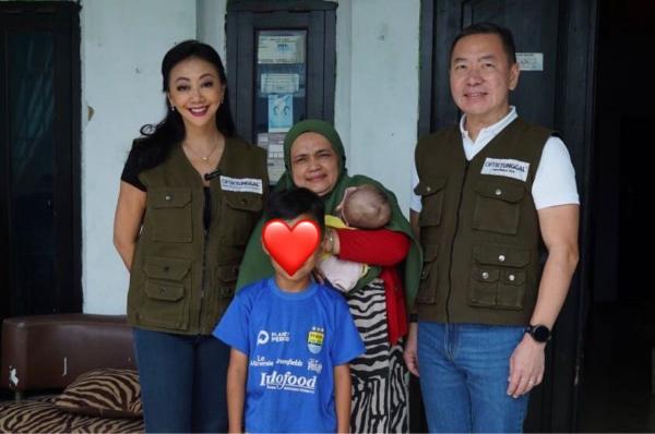 Asri Welas peduli katarak Asri Welas peduli pada katarak kongenital. (Foto: Istimewa)
