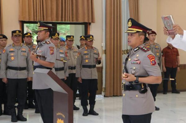 Sertijab Kapolres Kukar dan Kapolres Berau Suasana sertijab Kapolres Kukar dan Kapolres Berau di Polda Kaltim, Kamis (21/8/2025). (Foto: Polres Berau)