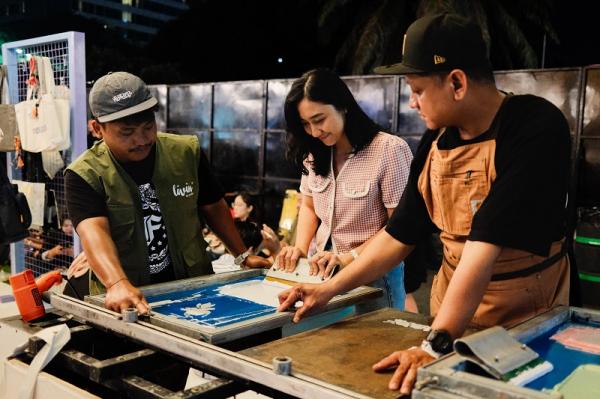 The Upcycle Spot Bank Mandiri Aktivitas seru di The Upcycle Spot. (Foto: dok Bank Mandiri)