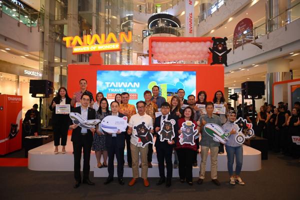 Momen Taiwan Travel Fair di Central Park Mall, Jakarta. (Foto: Istimewa)