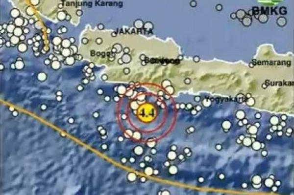 Gempa Terkini Magnitudo 4,4 Guncang Tasikmalaya Jabar Pagi Ini