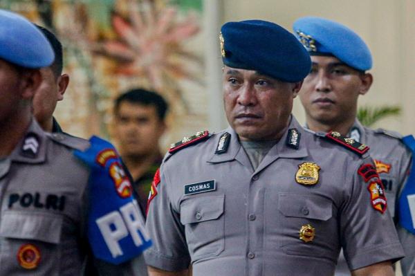 Danyon Resimen 4 Korbrimob Polri Kompol Cosmas Kaju Gae. (Foto: Aldhi Chandra)