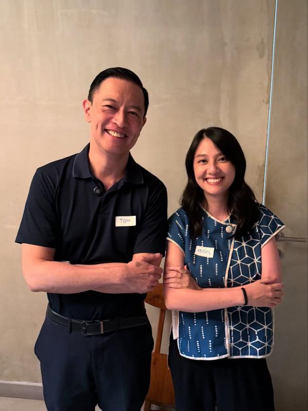 Abigail Limuria dan Tom Lembong Abigail Limuria dan Tom Lembong. (Foto: Instagram)