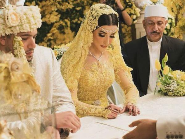 Tasya Farasya dan Ahmad Assegaf menikah Tasya Farasya dan Ahmad Assegaf menikah. (Foto: Instagram)