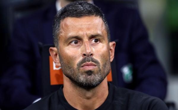Pelatih Sassuolo, Fabio Grosso, tetap memberikan pujian kepada anak asuhnya meski timnya harus menelan kekalahan tipis 1-2 dari Inter Milan (Foto: Football Italia)