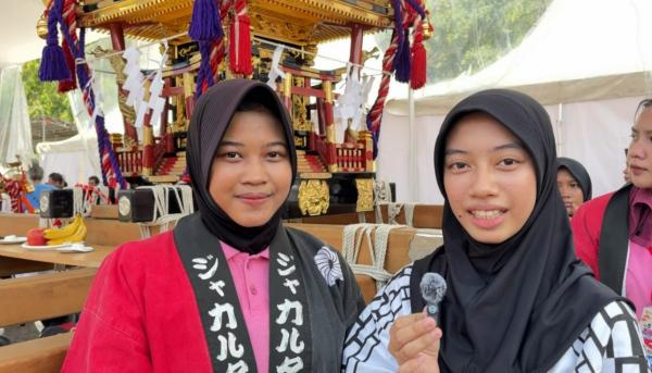 Peserta Omikoshi Peserta Omikoshi. (Foto: Muhamad Fadli Ramadan)
