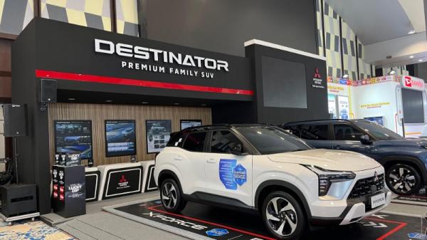 Mitsubishi Destinator Mitsubishi Destinator di booth MMKSI pada ajang GIIAS Semarang 2025. (Foto: dok MMKSI)