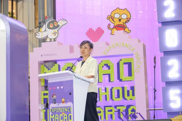 Direktur Kantor Pariwisata Pemerintah Macao (MGTO), Maria Helena de Senna Fernandes. (Foto: Dimas Andika Fikri)