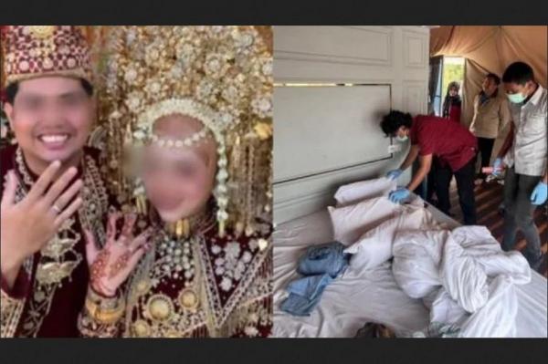 Pengantin baru tewas saat bulan madu di solok Pengantin baru yang mengalami tragedi memilukan saat bulan madu diduga akibat keracunan gas dari water heater gas elpiji. (Foto: Ist)