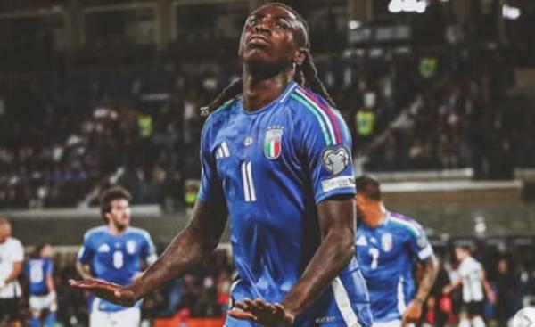 Moise Kean Striker Timnas Italia, Moise Kean, dibidik Como FC. (Football Italia)