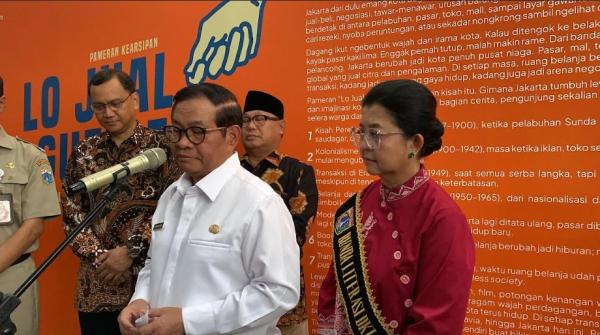 Respons Pramono Soal Pedagang Pasar Barito Demo Tolak Direlokasi