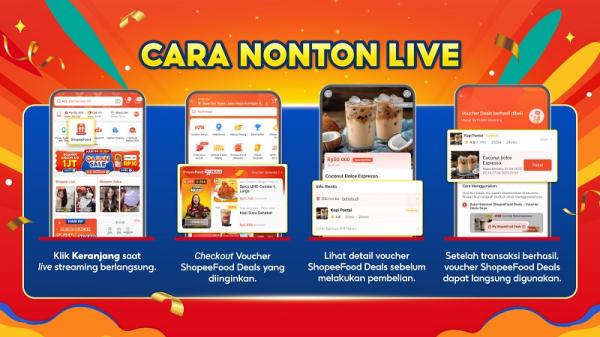 promo ShopeeFood Deals Cara mendapatkan promo ShopeeFood Deals. (Foto: dok Istimewa)