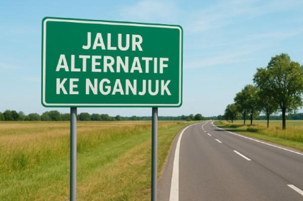 3 Jalur Alternatif ke Nganjuk, Simak untuk Hindari Macet