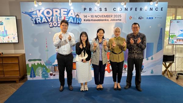 Korea Travel Fair 2025 Korea Travel Fair 2025 di Jakarta. (Foto: Muhamad Fadli Ramadan)