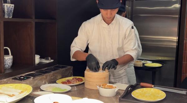Dapur Li Lian Restoran Li Lian di Park Hyatt Jakarta. (Foto: Annastasya Rizqa)