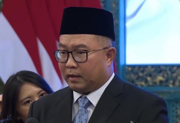 Arif Satria dilantik menjadi Kepala BRIN. (Foto: BPMI Setpres)