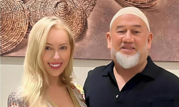 Sultan Kelantan Muhammad V dan Brittany Porter. (Foto: Instagram)