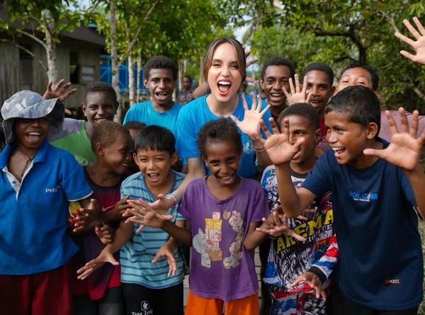 Cinta Laura di Papua Cinta Laura di Papua. (Foto: Instagram)