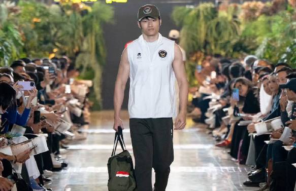 jersey putih terbaru Tim Indonesia untuk SEA Games 2025. (Foto: Instagram)