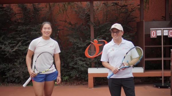 Janice Tjen Atlet tenis Janice Tjen. (Foto: Istimewa)