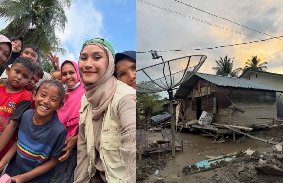 Zaskia Adya Mecca di Pidie Jaya Aceh. (Foto: Instagram)