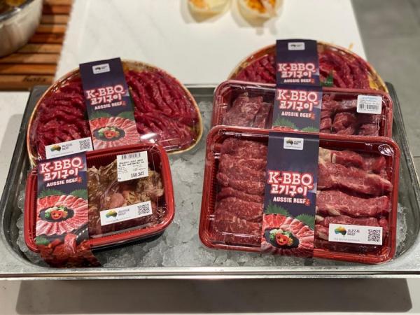 K-BBQ Aussie Beef MLA K-BBQ Aussie Beef tersedia pada Desember 2025 di tujuh gerai TheFoodhall di Jakarta. (Foto: iNews/Rizqa Leony Putri)