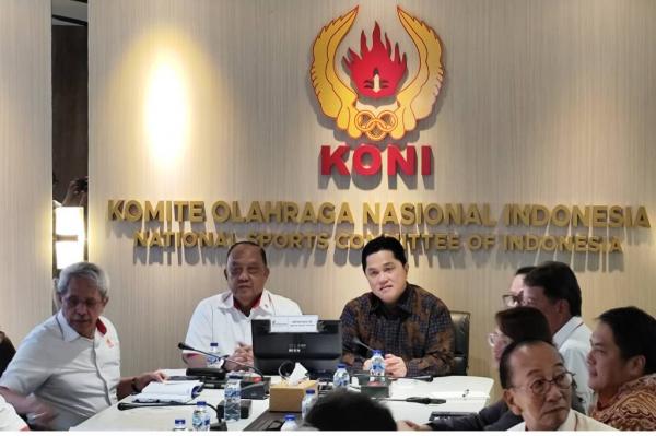 Kemenpora dan KONI Sepakat Kerahkan Satu Komando Transformasi Olahraga Indonesia