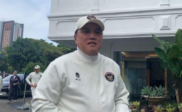 Menpora Erick Thohir Menteri Pemuda dan Olahraga (Menpora), Erick Thohir. (Foto: Binti Mufarida)