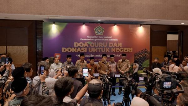 Puncak HGN 2025 Kemenag Puncak HGN 2025 menjadi ajang konsolidasi nasional memperkuat arah pendidikan Indonesia. (Foto: dok Kemenag)