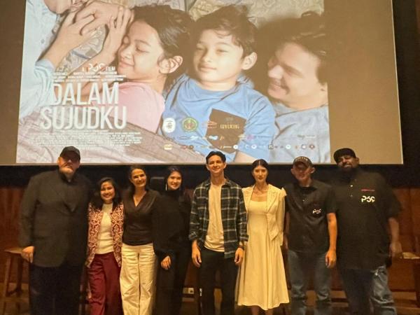 Momen Premier Film Dalam Sujudku. (Foto: Istimewa)