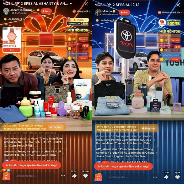 Shopee Live Superstar 11-12 Des 2025 Shopee Live Superstar 11-12 Des 2025. (Foto: dok ist)