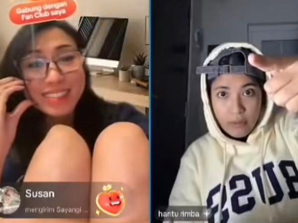 TikToker Hantu Rimba yang viral di media sosial gegara menghina orang Sunda. (Foto: TikTok)