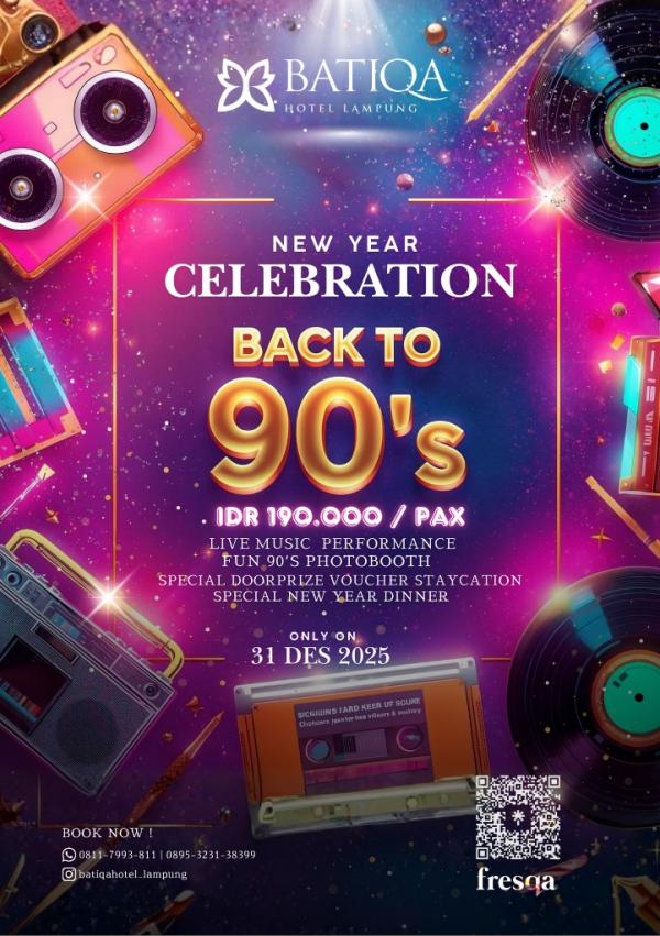 Promo New Year&rsquo;s Eve Dinner BATIQA Hotel Lampung. (Foto: dok BATIQA)