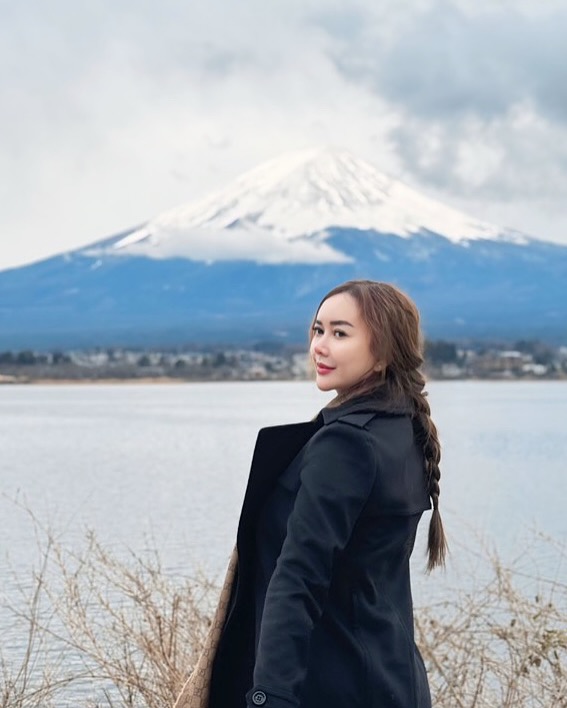Aura Kasih di Jepang Aura Kasih saat liburan di Jepang. (Foto: Instagram)