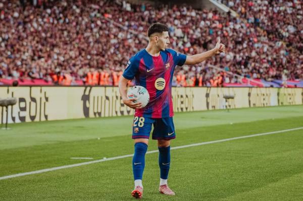 Penyerang muda Barcelona, Roony Bardghji. Winger muda Barcelona, Roony Bardghji. (Foto: IG @roony)