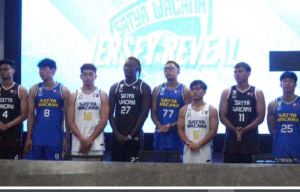 Targetkan Playoff IBL 2026, Satya Wacana Salatiga Perkenalkan Skuad dan Jersey Anyar