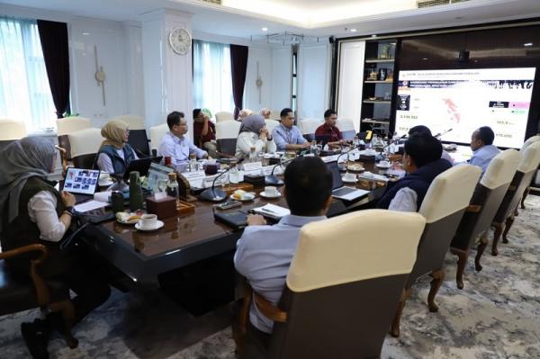 Rapat Internal Satgas Percepatan Pascabencana. (Foto: dok KemenPANRB)