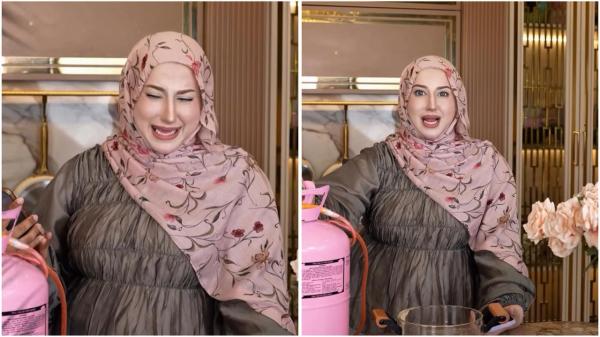 Kondisi Terkini Tasyi Athasyia usai Keracunan Gas Helium di Tabung Freon AC