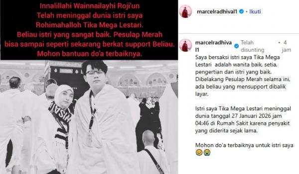 Istri Pesulap Merah Meninggal