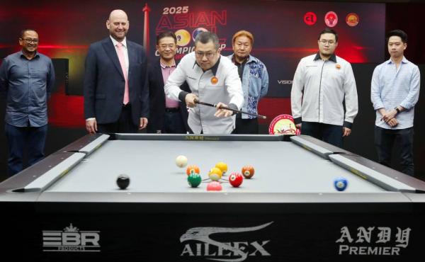Asian Pool Championship 2025 Resmi Dibuka, Hary Tanoesoedibjo Ungkapkan Rasa Bangga